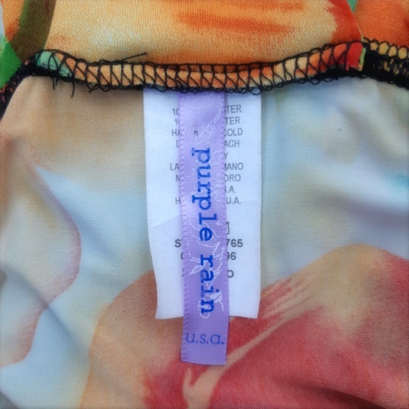 PURPLE RAIN Multi Coloured Dress - Picture 5 of 6